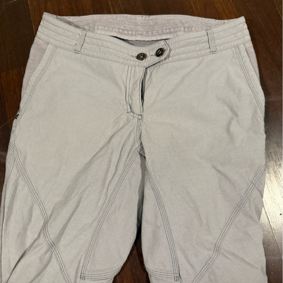 2/$60 Lululemon Ride On Pants Sz 8 (grey) - Picture 3 of 5